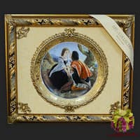 Панно с тарелкой &quot;Нежность&quot;