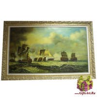 Картина &quot;Античное морское сражение&quot;