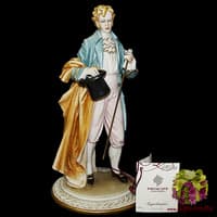 Статуэтка &quot;Кавалер с котелком и тростью&quot;