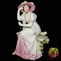 Статуэтка &quot;Дама на скамейке&quot;