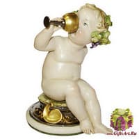 Статуэтка &quot;Херувим с бокалом&quot;