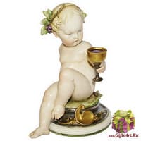 Статуэтка &quot;Херувим с бокалом&quot;