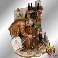 Статуэтка &quot;Мышка у бочки&quot;
