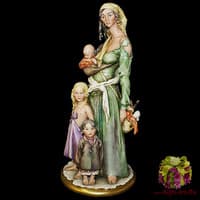 Статуэтка &quot;Цыганка с детьми&quot;