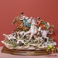Статуэтка &quot;Охота на лис&quot;