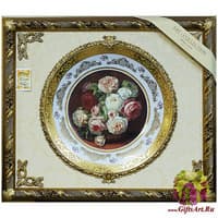 Панно с тарелкой