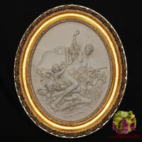 Барельеф &quot;Венера и купидон&quot;