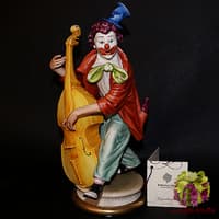 Статуэтка &quot;Клоун с контрабасом&quot;