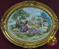 Барельеф &quot;Сельский пейзаж&quot;