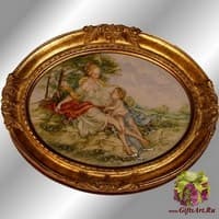 Барельеф &quot;Сельский пейзаж&quot;