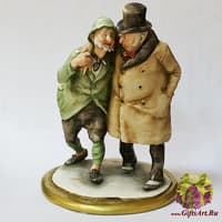 Статуэтка &quot;Богач и бедняк&quot;