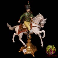 Скульптура &quot;Гусар на белом коне&quot;