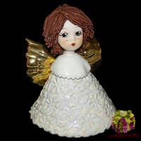 Статуэтка-колокольчик "Ангел с темными волосами" Статуэтка-колокольчик "Ангел с темными волосами"