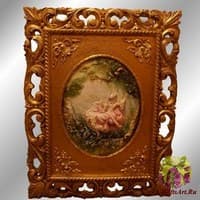 Барельеф &quot;На качелях&quot;