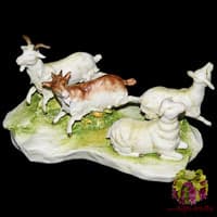 Статуэтка &quot; Козы и овцы&quot;