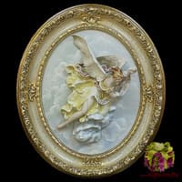 Барельеф овальный &quot;Ангел&quot;