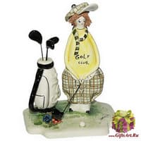 Скульптура &quot;Маленький игрок в гольф&quot;