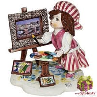 Статуэтка &quot;Художница&quot;