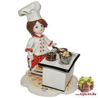 Статуэтка &quot;Повар и духовка&quot;