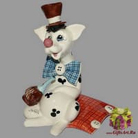 Статуэтка &quot;Собака с кувшином&quot;