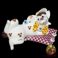 Статуэтка &quot;Собака лежащая на подушке&quot;