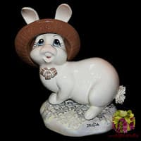 Статуэтка &quot;Кролик в шляпе&quot;