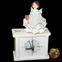 Часы квадратные &quot;Ангел с сердцем&quot;