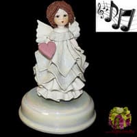 Статуэтка- музыкальная &quot;Ангел с сердцем&quot;