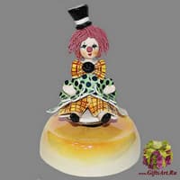 Статуэтка-музыкальная &quot;Клоун в цилиндре&quot;