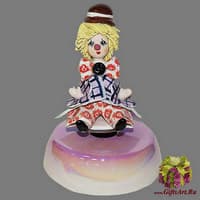 Статуэтка-музыкальная &quot;Клоун в &quot;котелке&quot;