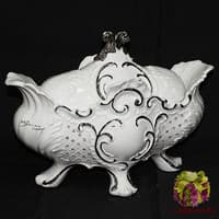 Ваза с крышкой &quot;Ветка с ягодами&quot;