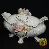 Ваза с крышкой &quot;Розы&quot;