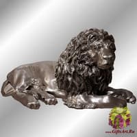 Скульптура &quot;Сидящий лев&quot;