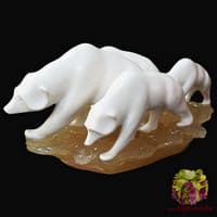 Статуэтка &quot;Семья белых медведей&quot;