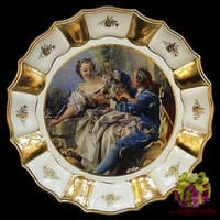 Панно &quot;Живопись  Буше - &quot;Свидание&quot;