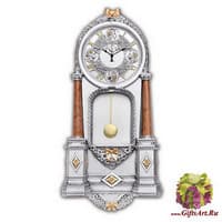 Настенные часы Времена года с маятником Италия 70 см