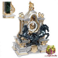 Часы &quot;Два чёрных коня&quot;