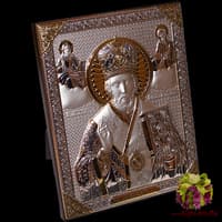 Декоративное панно &quot;Николай Чудотворец&quot;