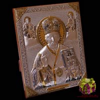 Декоративное панно &quot;Николай Чудотворец&quot;