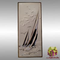 Декоративное панно &quot;Парусник&quot;