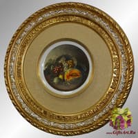 Декоративная тарелка в рамке