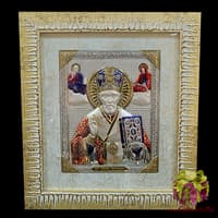 Декоративное панно &quot;Николай Чудотворец&quot;