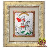 Декоративное панно &quot;Георгий Победоносец&quot;