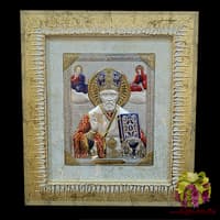 Декоративное панно &quot;Николай Чудотворец&quot;