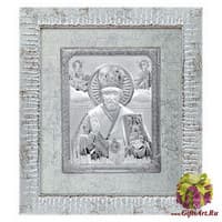 Декоративное панно &quot;Николай Чудотворец&quot;