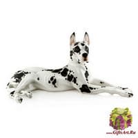 Статуэтка &quot;Лежащий дог&quot;