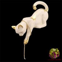 Статуэтка &quot;Кошка спрыгивающая&quot;