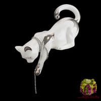 Статуэтка &quot;Кошка спрыгивающая&quot;