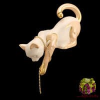 Статуэтка &quot;Кошка спрыгивающая&quot;