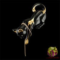 Статуэтка &quot;Кошка спрыгивающая&quot;